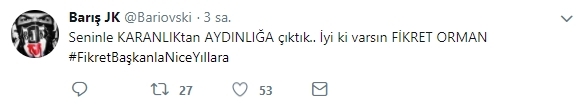 Taraftardan Fikret Orman'a mesaj: #FikretBaşkanlaNiceYıllara - Görsel 10