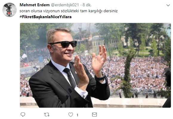 Taraftardan Fikret Orman'a mesaj: #FikretBaşkanlaNiceYıllara - Görsel 7