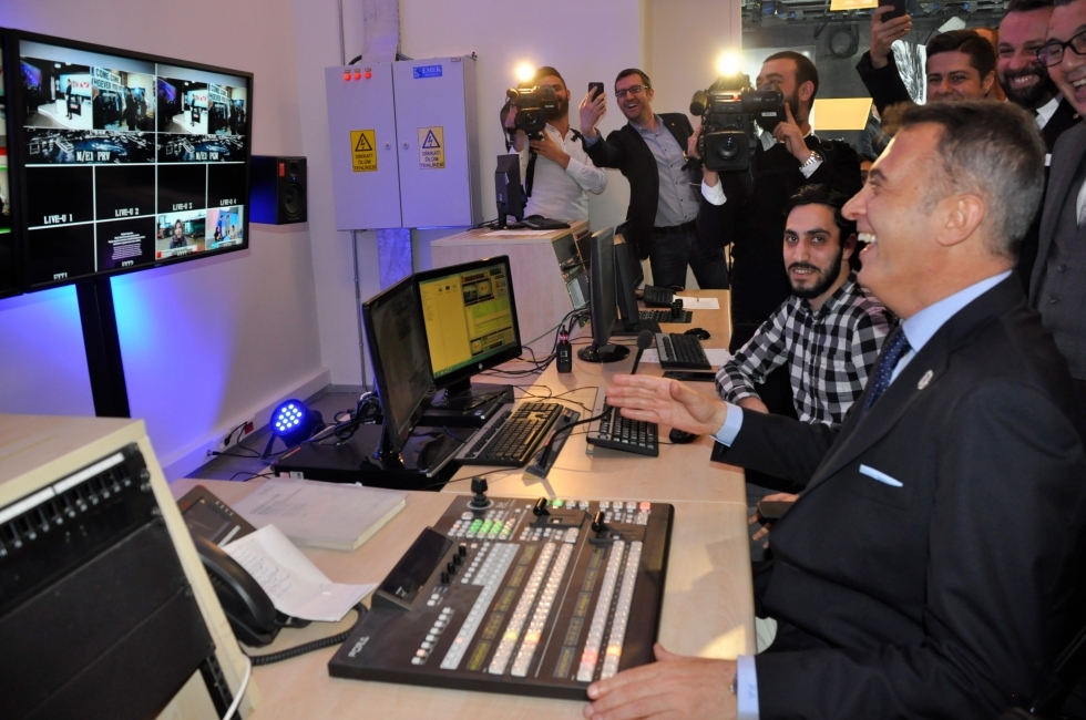 BJK TV'nin açılış töreni yapıldı! İşte o anlardan kareler - Görsel 8