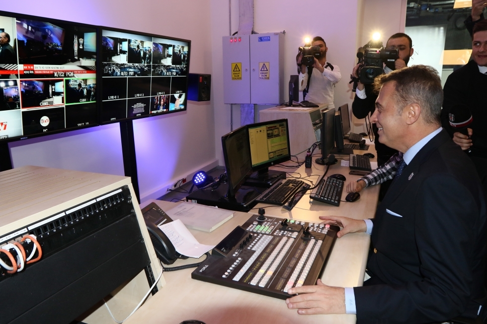BJK TV'nin açılış töreni yapıldı! İşte o anlardan kareler - Görsel 9