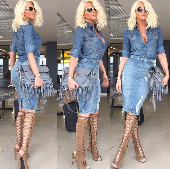 Tosic'in eşi Jelena Karleusa - Görsel 16