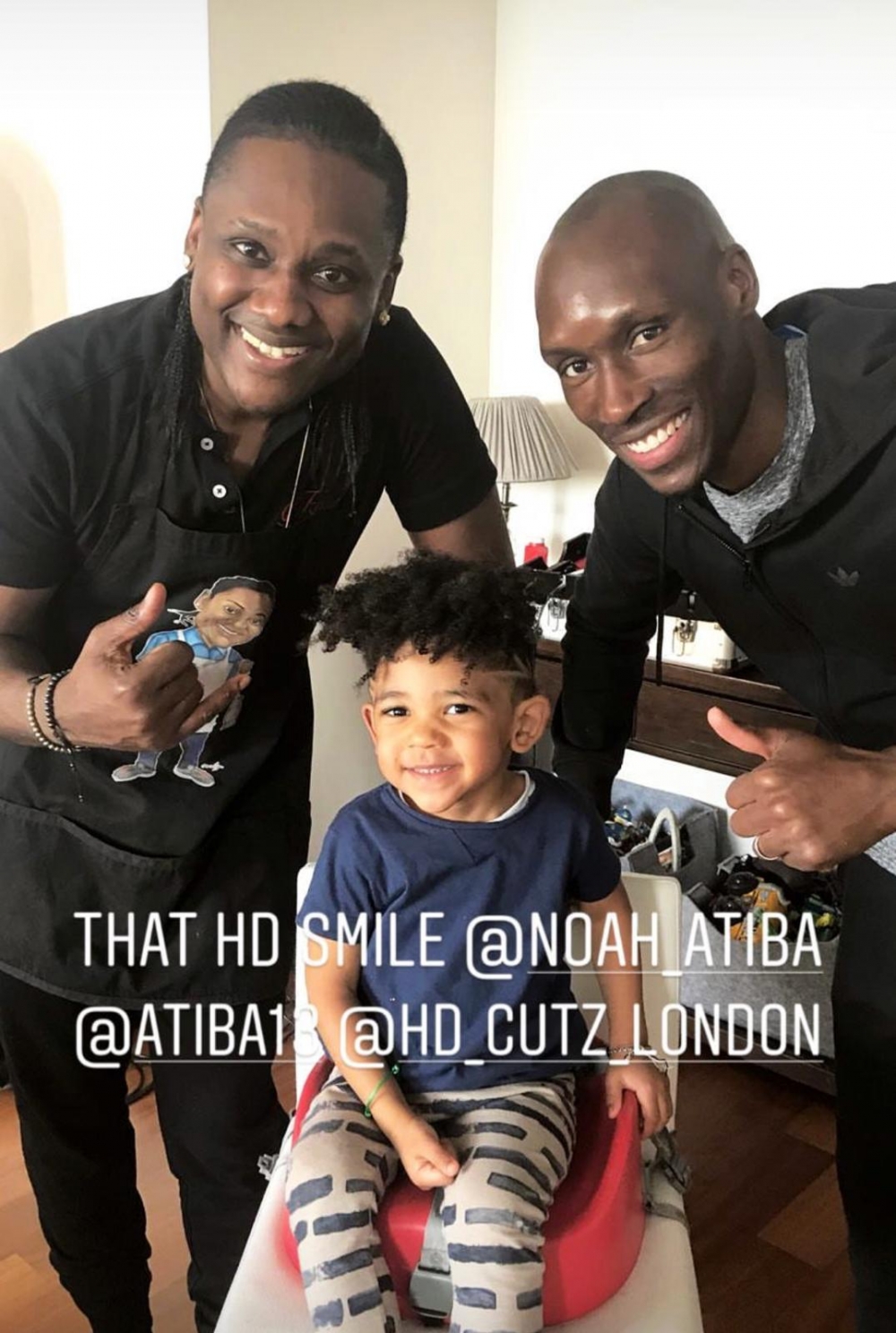 Noah’ın berberi, Usain Bolt’un berberi! Larin, Lens ve diğerleri ✂ - Görsel 2