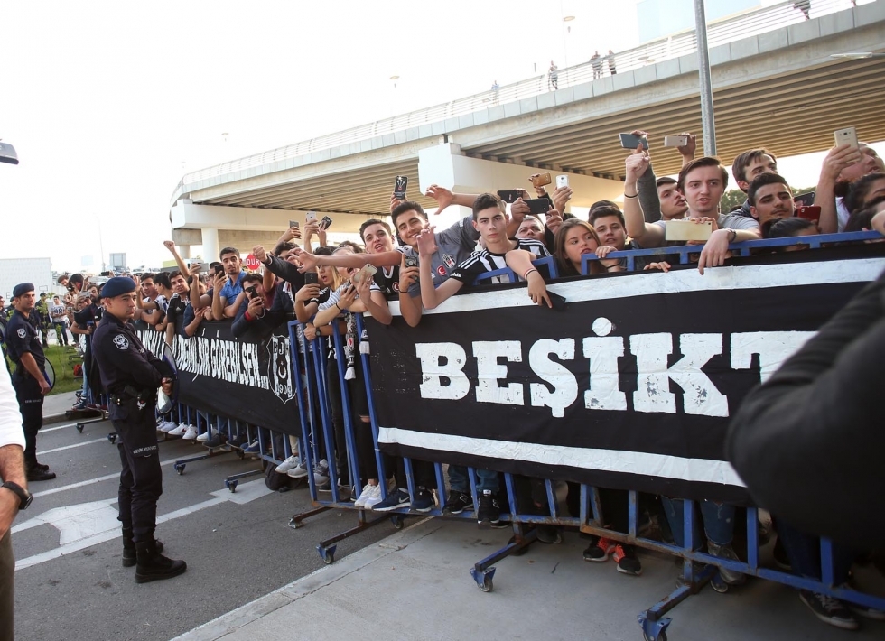 Beşiktaş'a coşkulu karşılama - Görsel 5