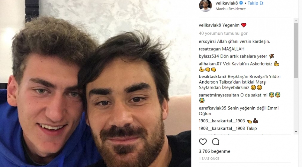 Siyah beyazlı futbolcuların bugün yaptıkları Instagram paylaşımları - Görsel 7