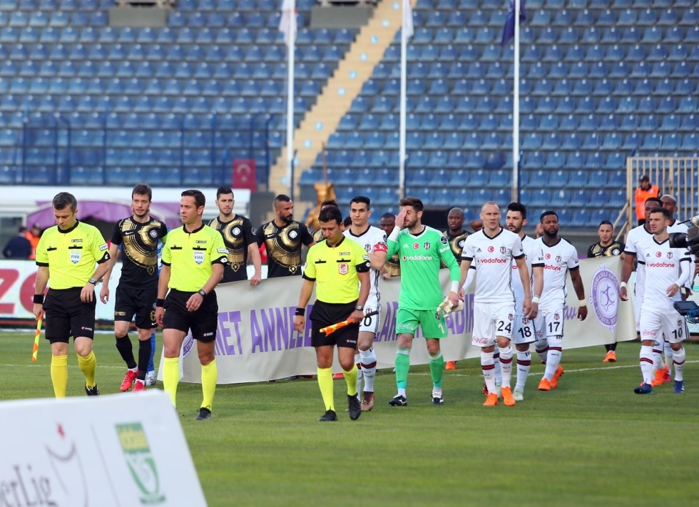 Osmanlıspor - Beşiktaş karşılaşmasından kareler - Görsel 15