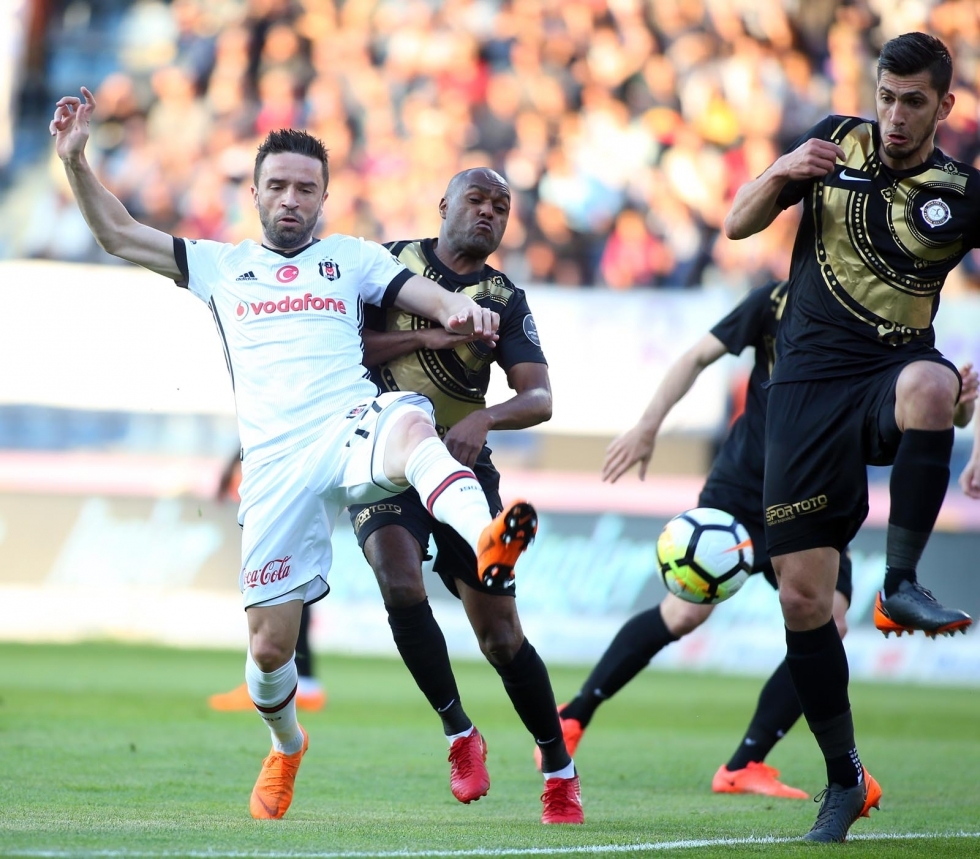 Osmanlıspor - Beşiktaş karşılaşmasından kareler - Görsel 17