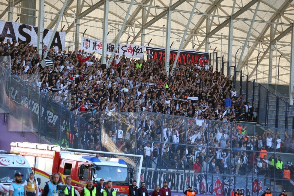 Osmanlıspor - Beşiktaş karşılaşmasından kareler - Görsel 20