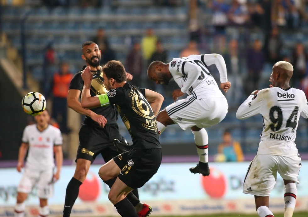 Osmanlıspor - Beşiktaş karşılaşmasından kareler - Görsel 23