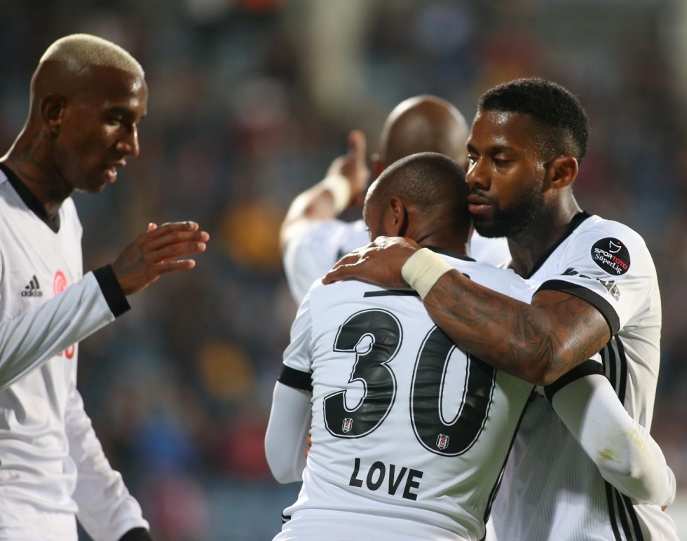 Osmanlıspor - Beşiktaş karşılaşmasından kareler - Görsel 25
