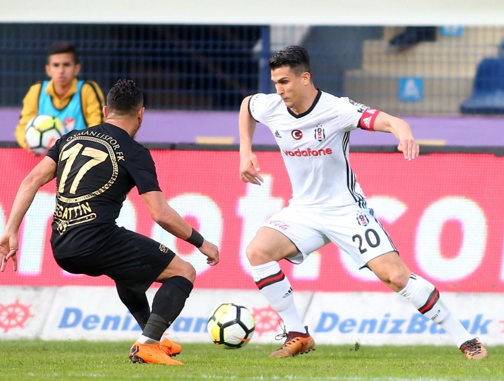 Osmanlıspor - Beşiktaş karşılaşmasından kareler - Görsel 28