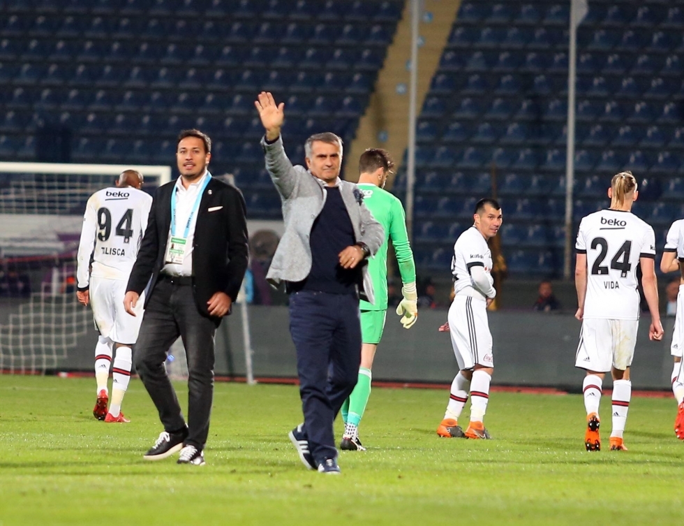 Osmanlıspor - Beşiktaş karşılaşmasından kareler - Görsel 32