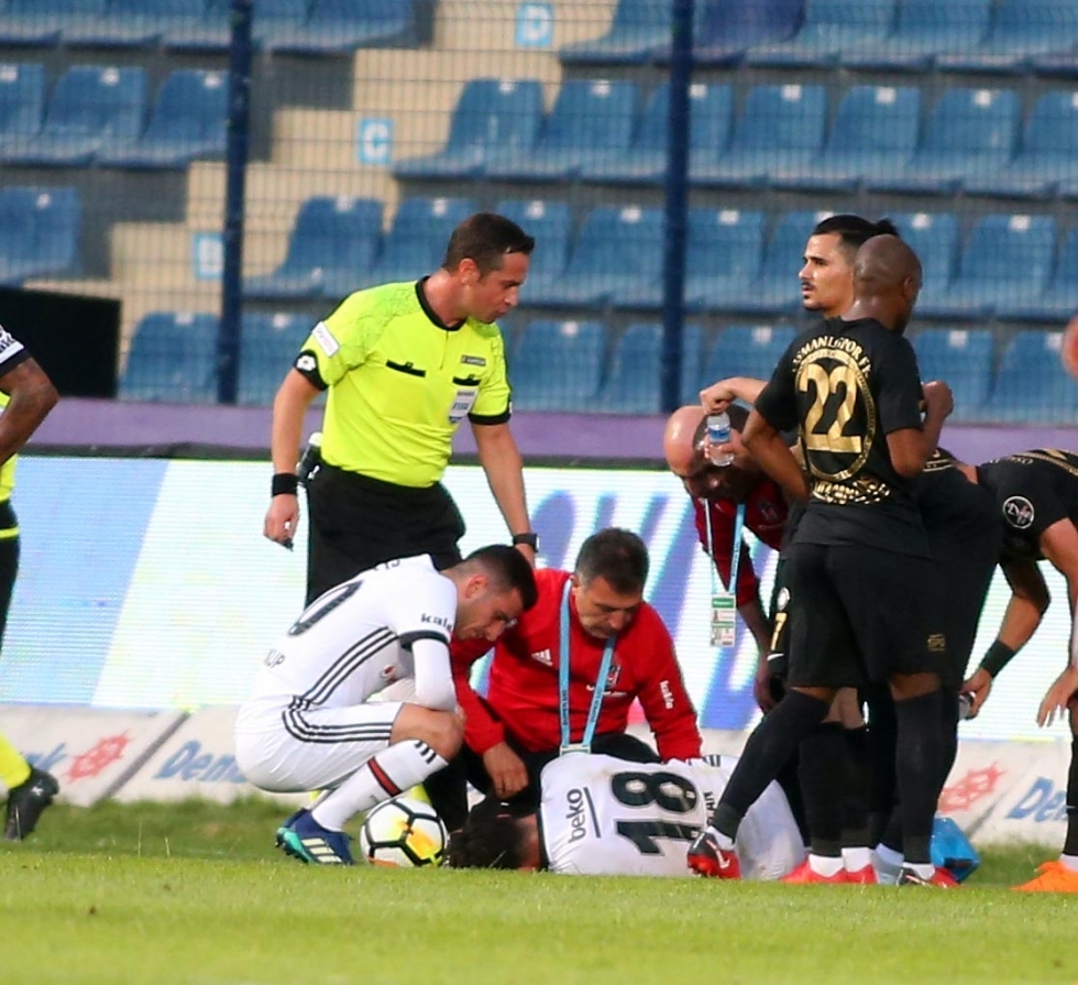 Osmanlıspor - Beşiktaş karşılaşmasından kareler - Görsel 35
