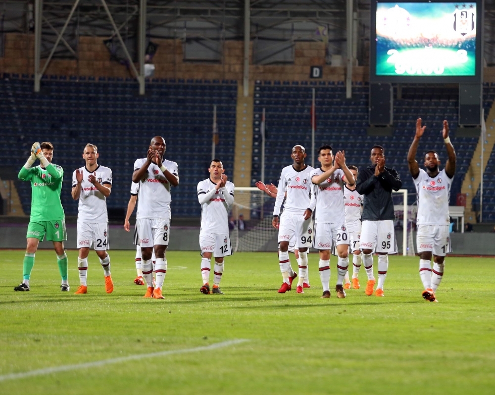 Osmanlıspor - Beşiktaş karşılaşmasından kareler - Görsel 38