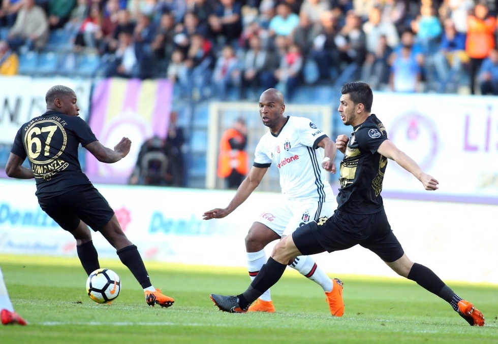 Osmanlıspor - Beşiktaş karşılaşmasından kareler - Görsel 4