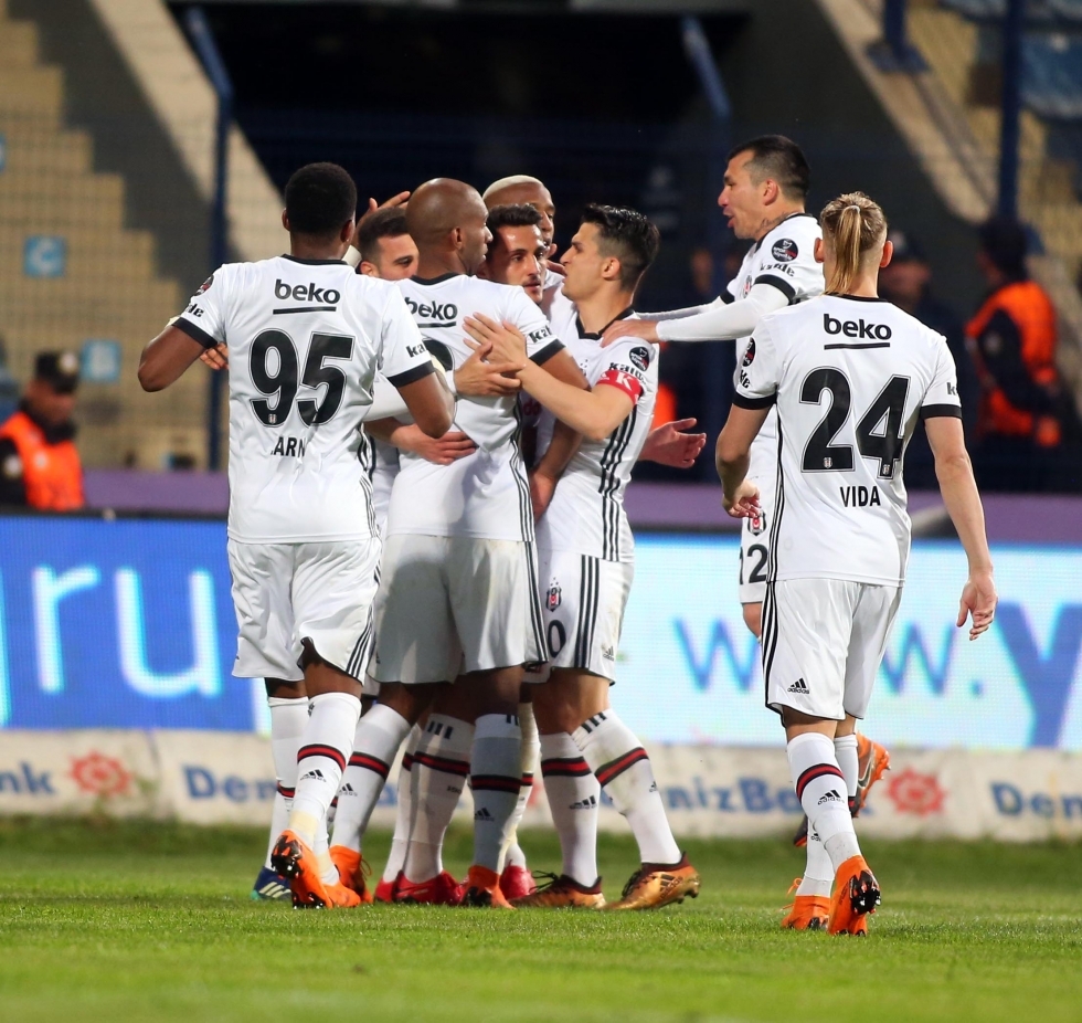 Osmanlıspor - Beşiktaş karşılaşmasından kareler - Görsel 42