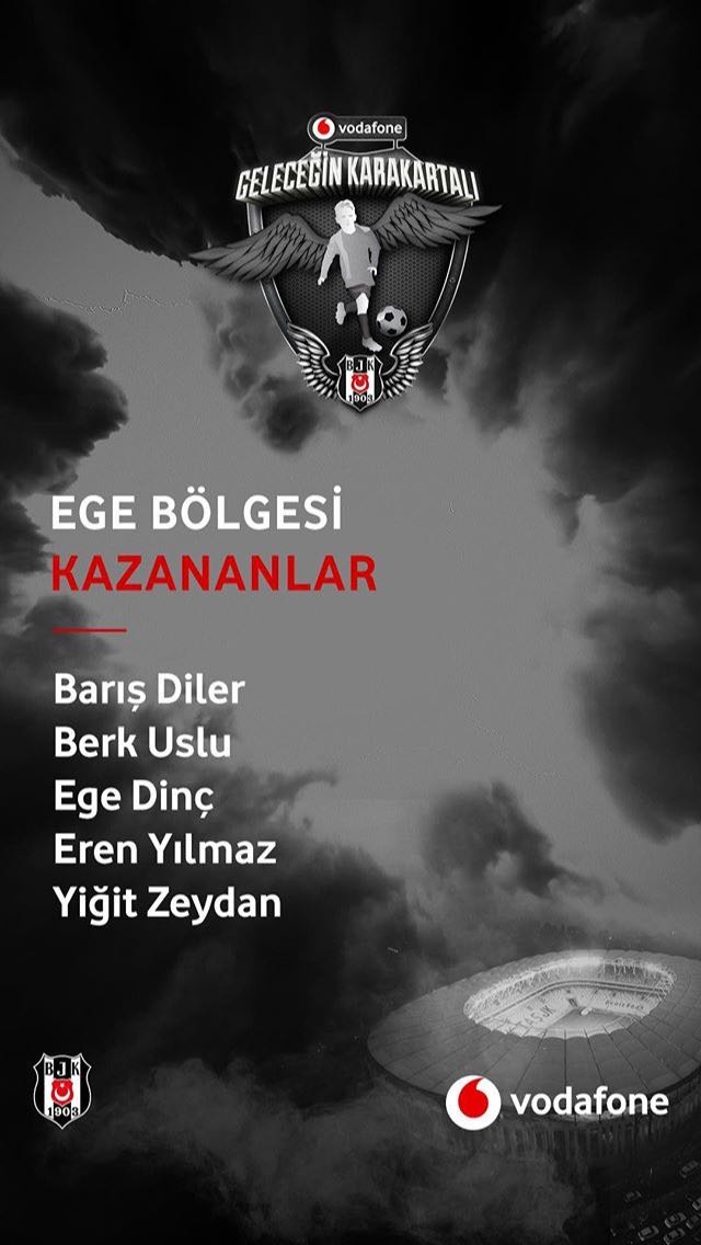 Vodafone Geleceğin KaraKartalı Ege Bölgesi seçmeleri yapıldı! İşte kazananlar... - Görsel 1