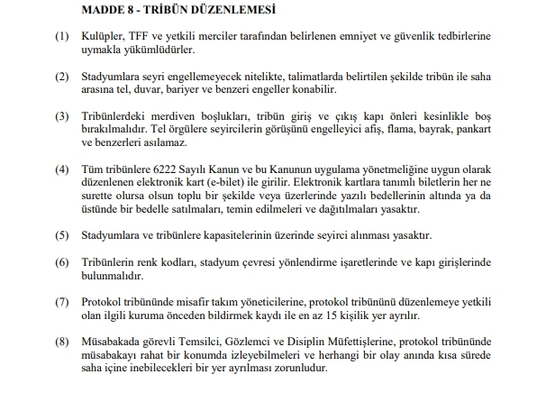 2018 – 2019 SPOR TOTO SÜPER LİG LEFTER KÜÇÜKANDONYADİS SEZONU MÜSABAKALARI STATÜSÜ - Görsel 12