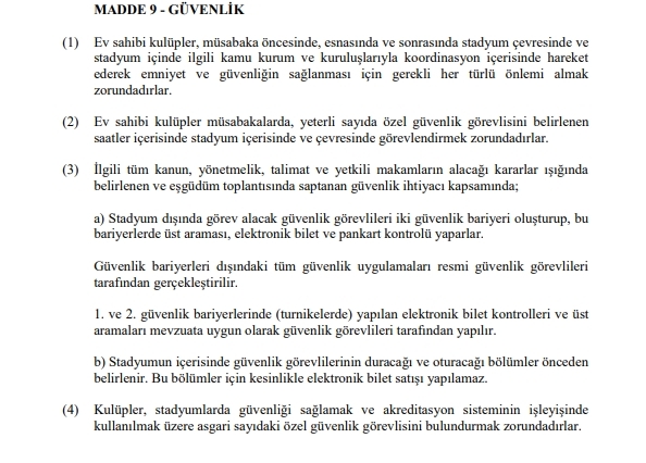 2018 – 2019 SPOR TOTO SÜPER LİG LEFTER KÜÇÜKANDONYADİS SEZONU MÜSABAKALARI STATÜSÜ - Görsel 14