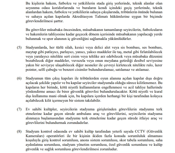 2018 – 2019 SPOR TOTO SÜPER LİG LEFTER KÜÇÜKANDONYADİS SEZONU MÜSABAKALARI STATÜSÜ - Görsel 15