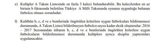 2018 – 2019 SPOR TOTO SÜPER LİG LEFTER KÜÇÜKANDONYADİS SEZONU MÜSABAKALARI STATÜSÜ - Görsel 24