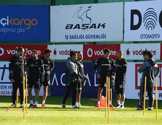Beşiktaş'ta Benfica maçı hazırlıkları başladı - Görsel 13