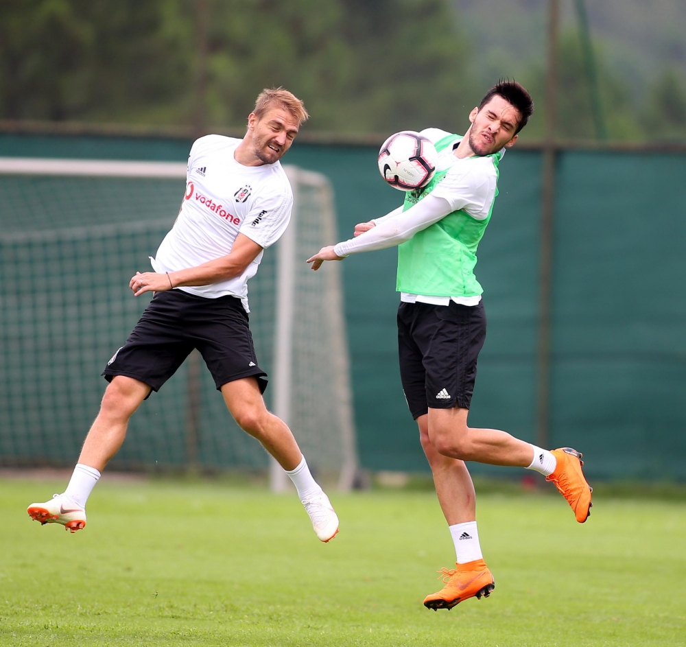 Beşiktaş, Torshavn maçına hazırlanıyor! İşte antrenmandan görüntüler - Görsel 8