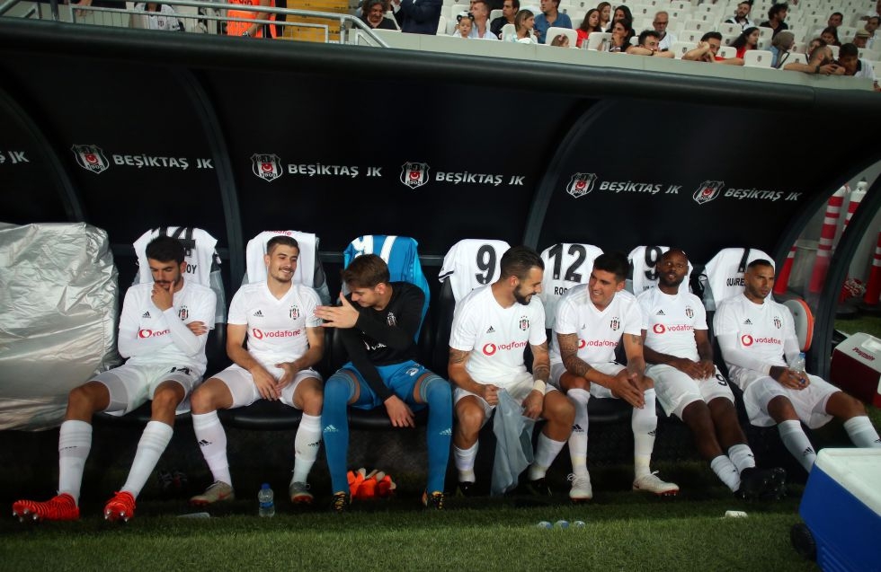 Beşiktaş - LASK Linz karşılaşmasından kareler - Görsel 18