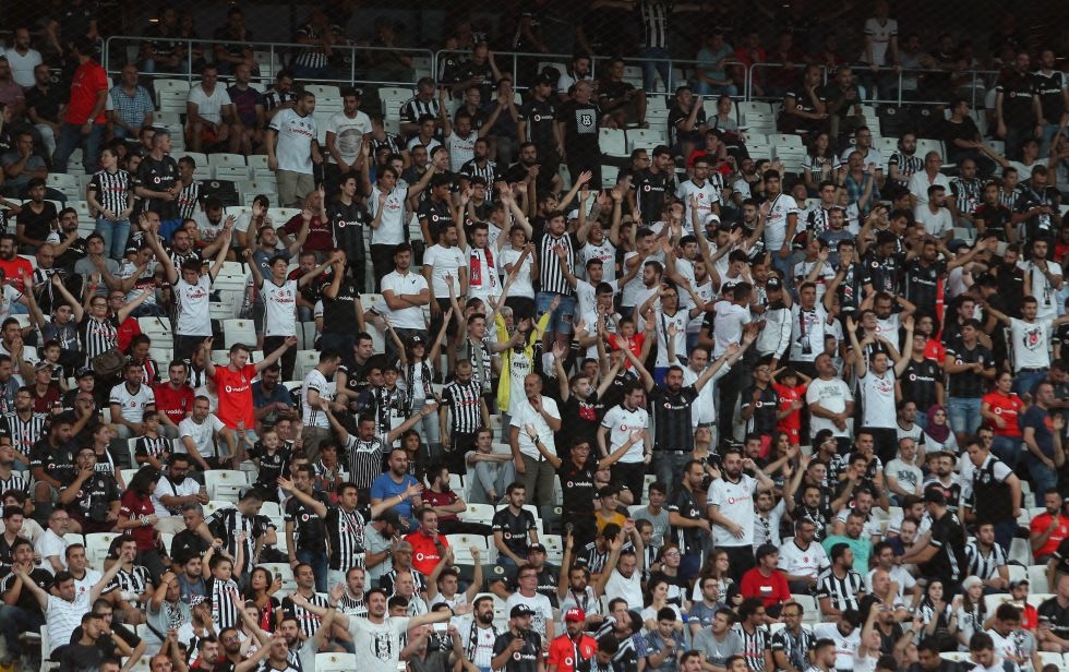 Beşiktaş - LASK Linz karşılaşmasından kareler - Görsel 27