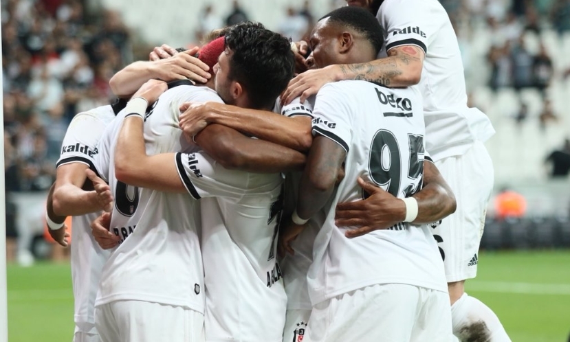 Beşiktaş - LASK Linz karşılaşmasından kareler - Görsel 3