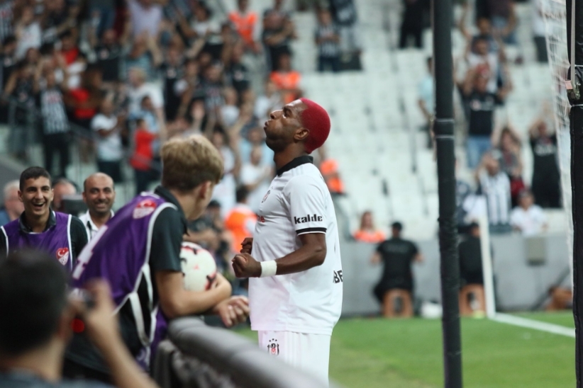 Beşiktaş - LASK Linz karşılaşmasından kareler - Görsel 5