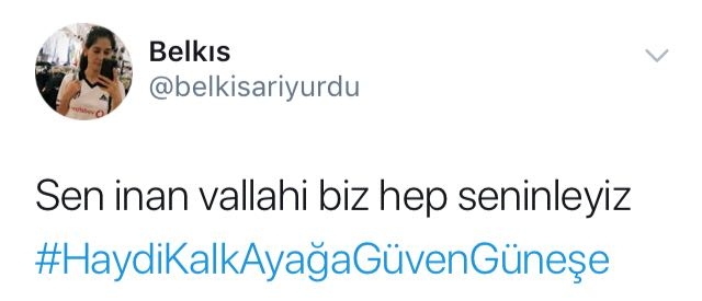Beşiktaş taraftarından mesaj: #HaydiKalkAyağaGüvenGüneşe - Görsel 2