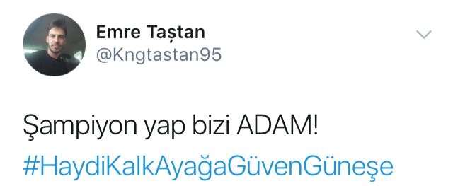 Beşiktaş taraftarından mesaj: #HaydiKalkAyağaGüvenGüneşe - Görsel 4