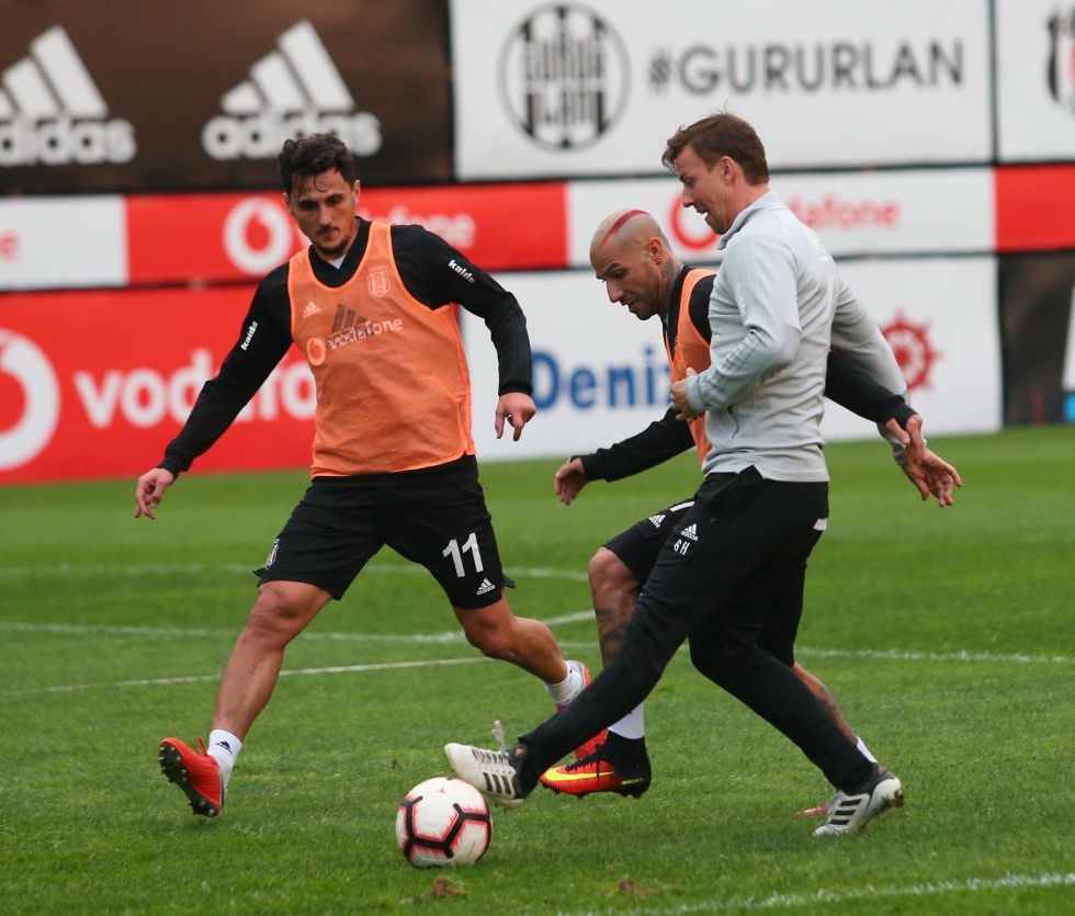 Beşiktaş antrenmanından kareler - Görsel 6