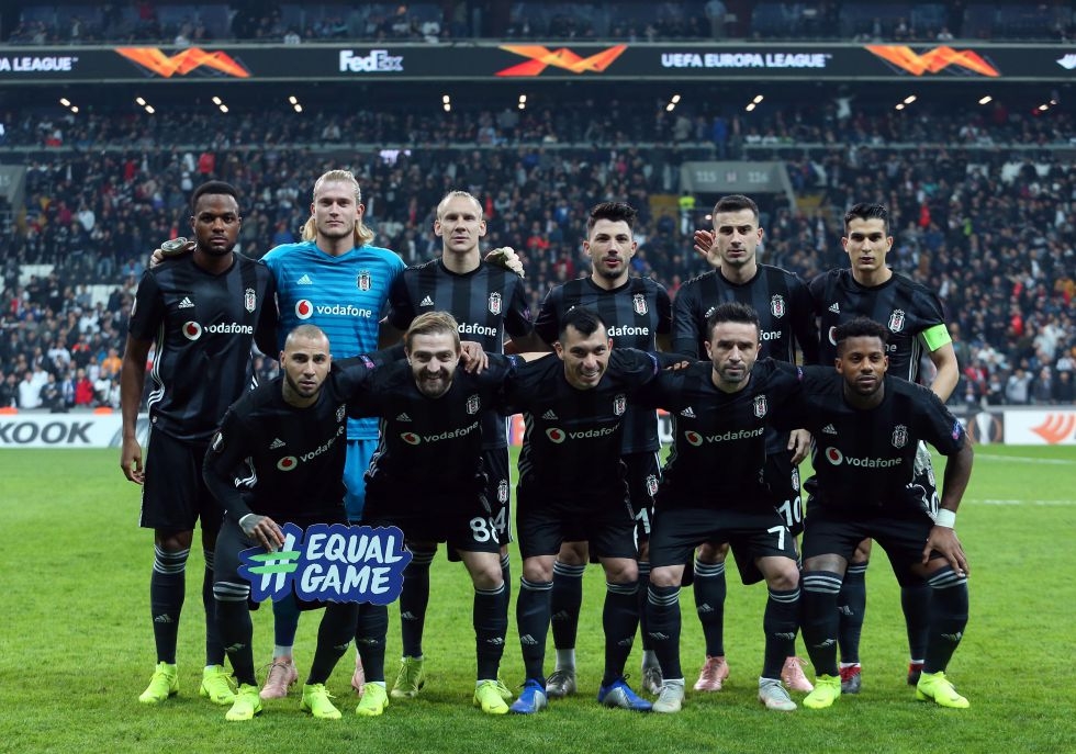 Beşiktaş - Genk maçının ilk yarısından kareler - Görsel 14