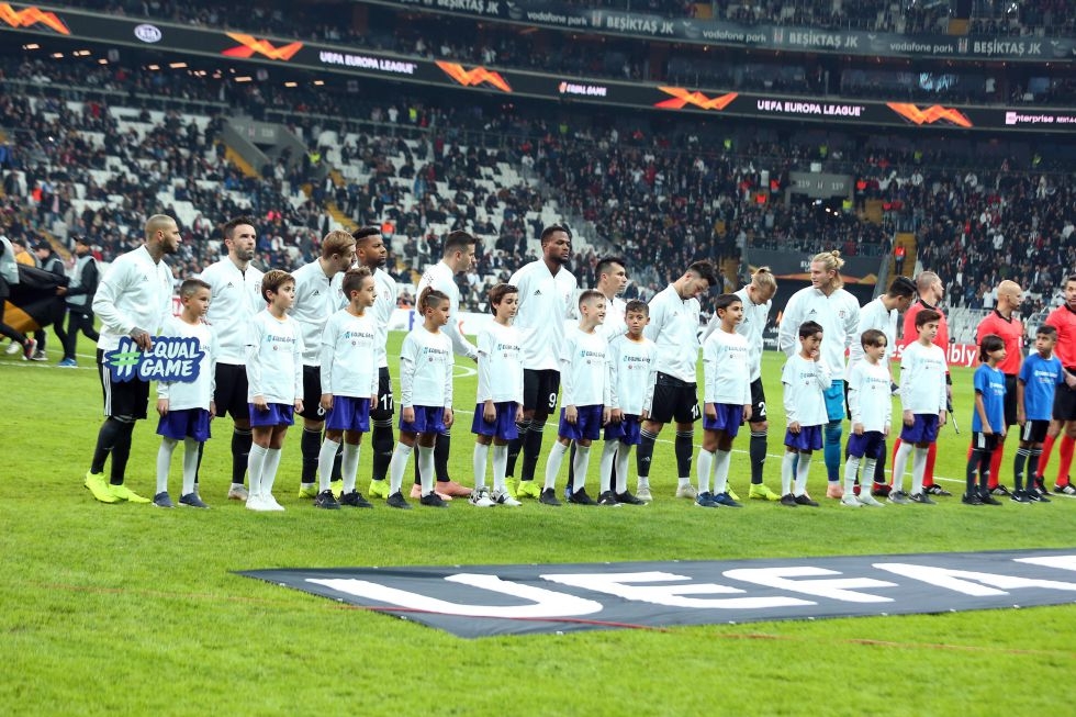 Beşiktaş - Genk maçının ilk yarısından kareler - Görsel 19