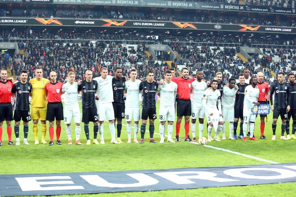 Beşiktaş - Genk maçının ilk yarısından kareler - Görsel 20