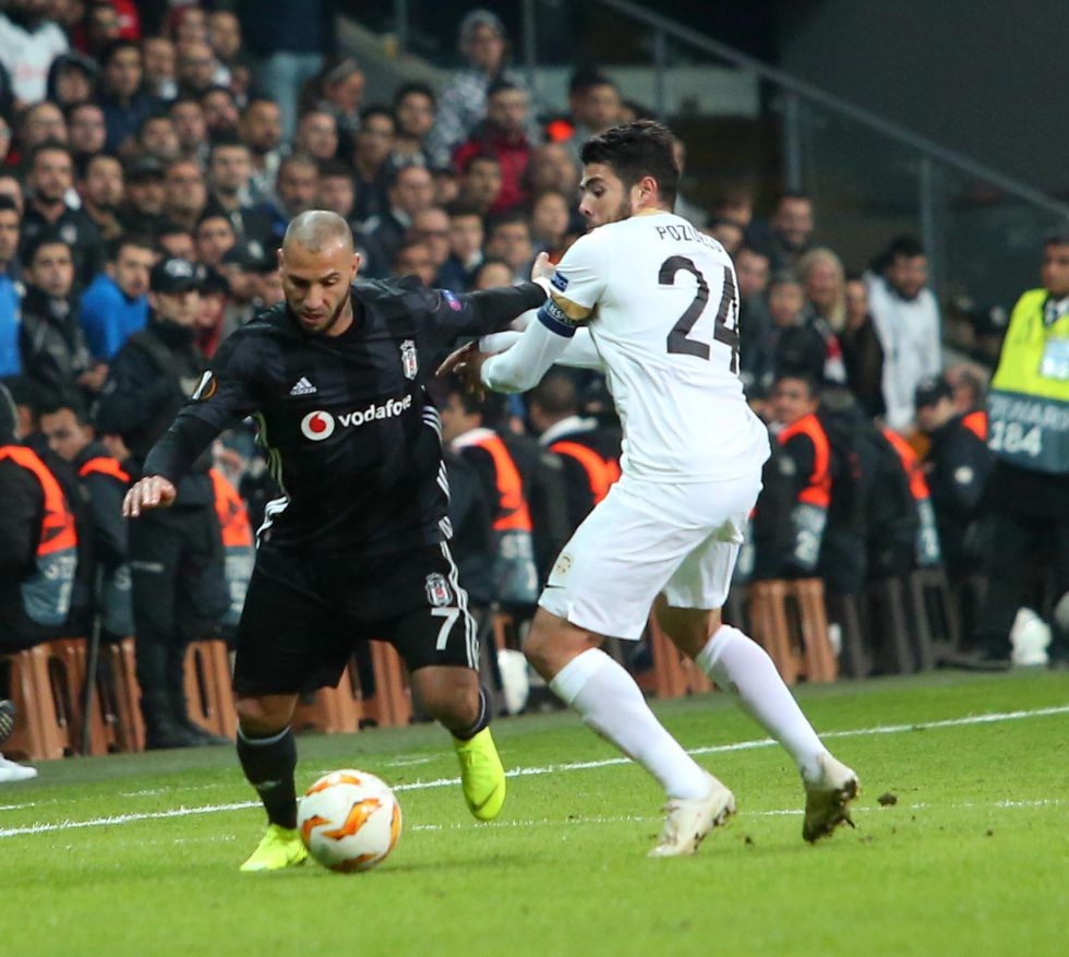 Beşiktaş - Genk maçının ilk yarısından kareler - Görsel 3