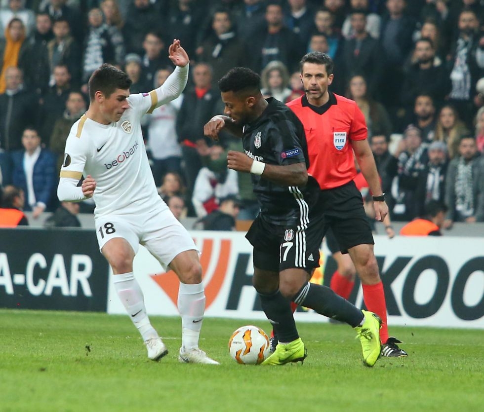 Beşiktaş - Genk maçının ilk yarısından kareler - Görsel 7