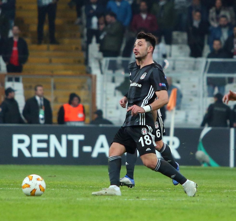 Beşiktaş - Genk maçının ilk yarısından kareler - Görsel 8
