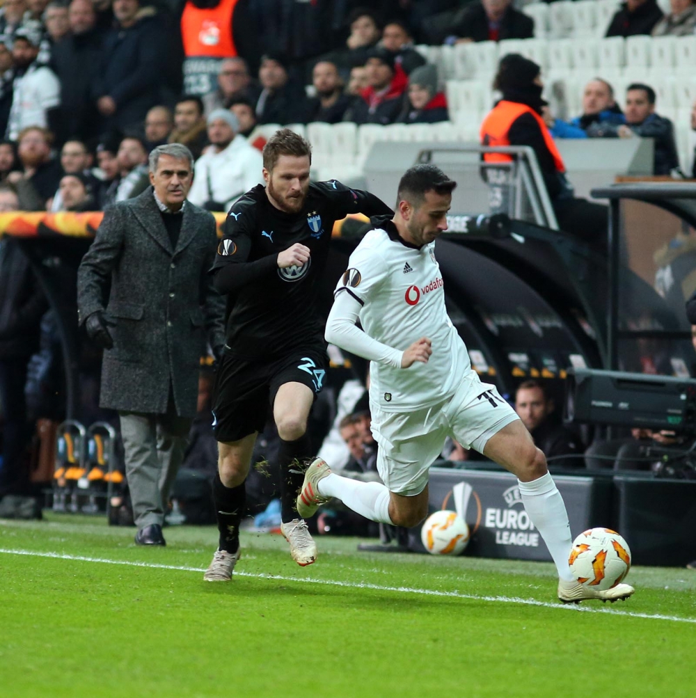 Beşiktaş - Malmö maçından kareler - Görsel 12