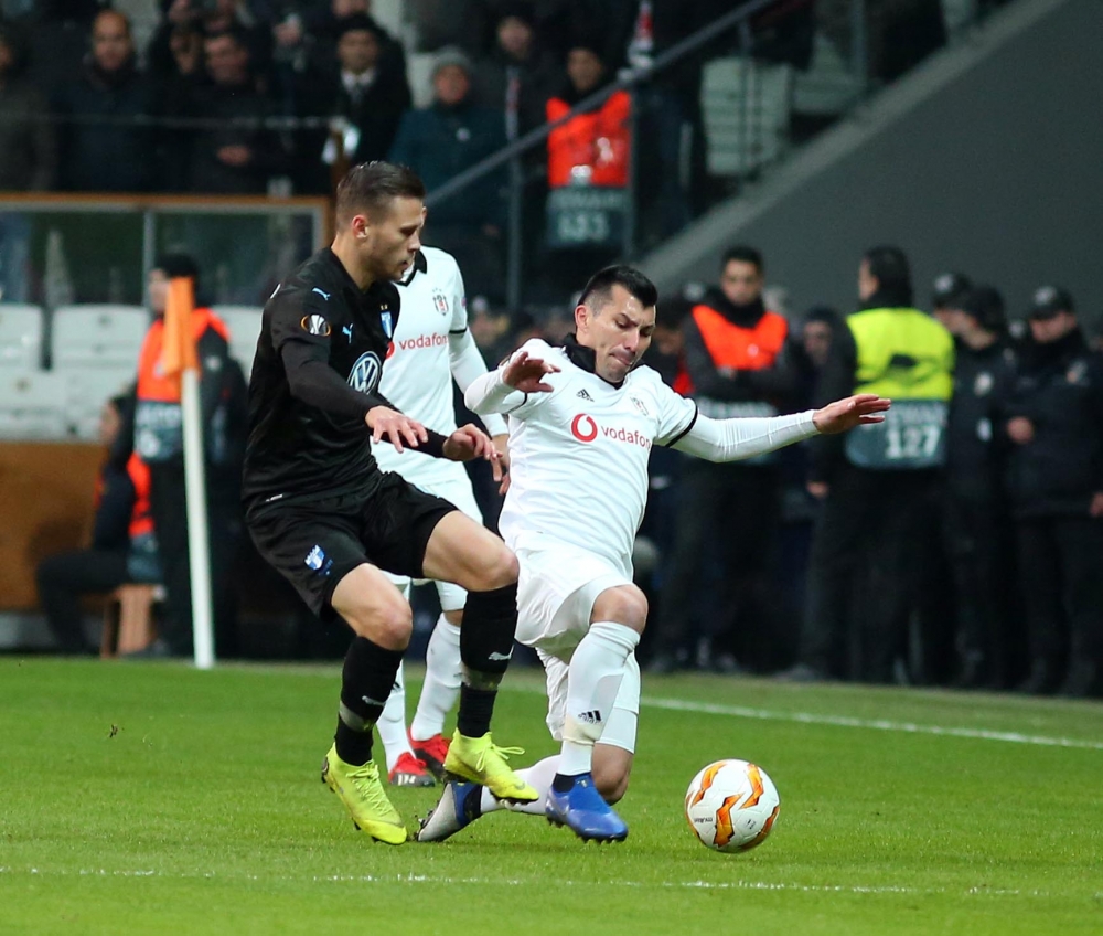 Beşiktaş - Malmö maçından kareler - Görsel 14