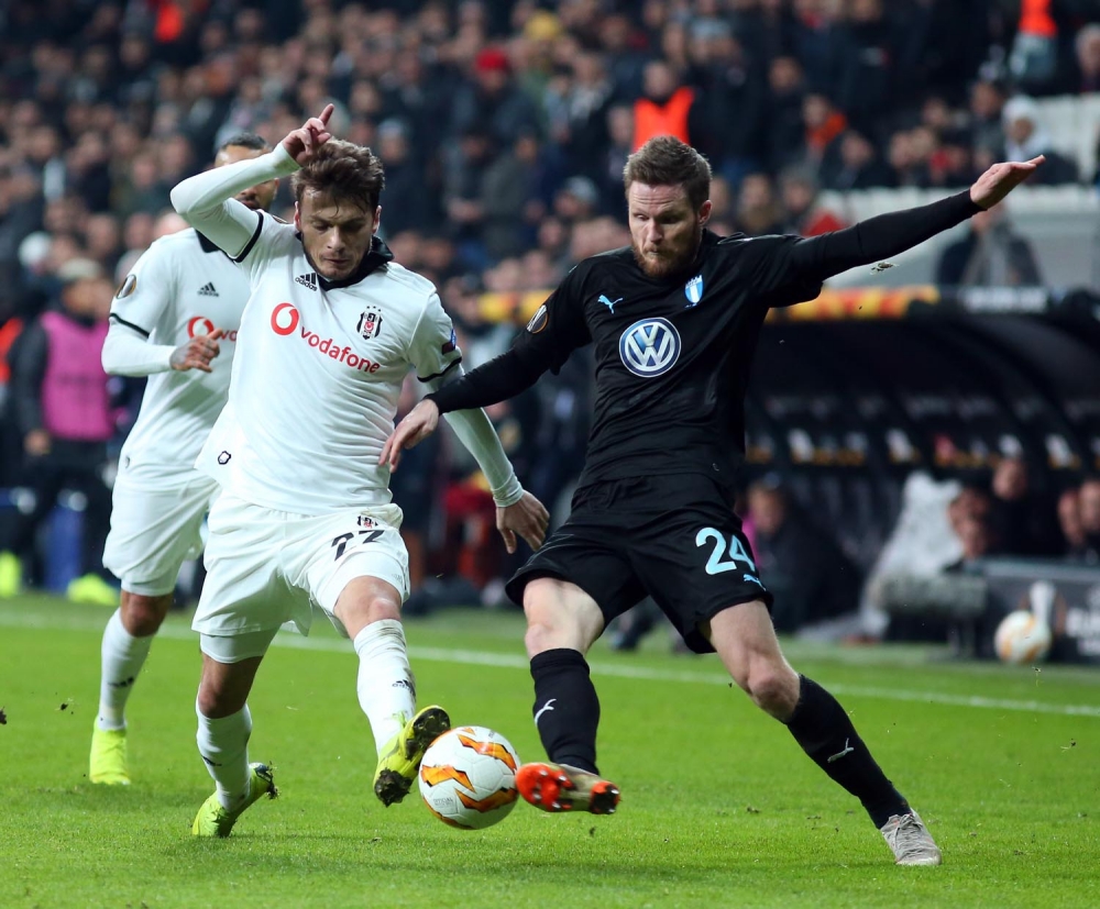 Beşiktaş - Malmö maçından kareler - Görsel 27