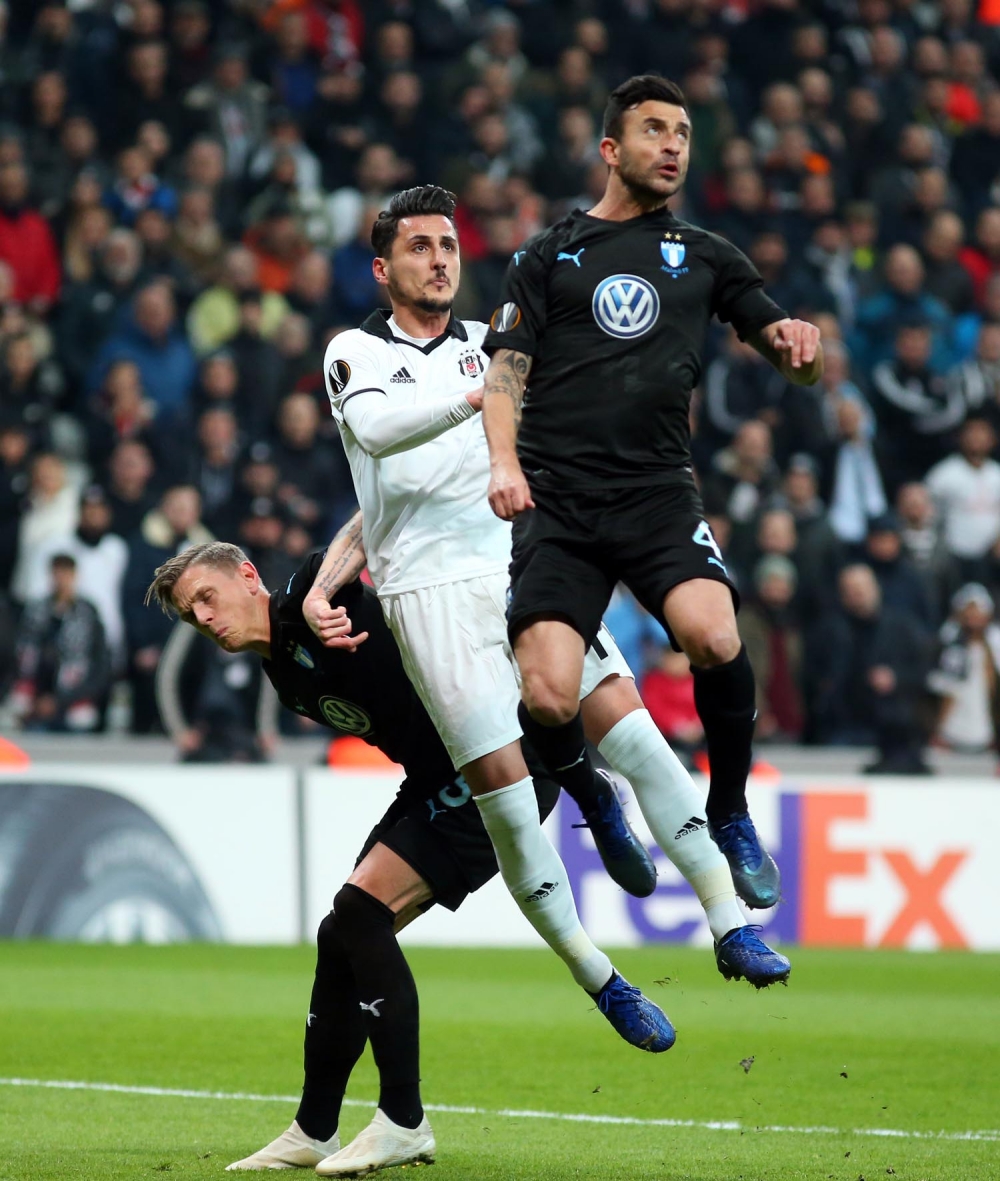 Beşiktaş - Malmö maçından kareler - Görsel 9