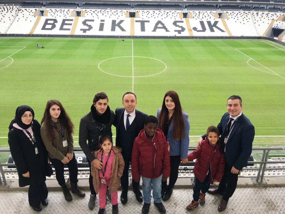 Şehit çocukları Vodafone Park'taydı - Görsel 4