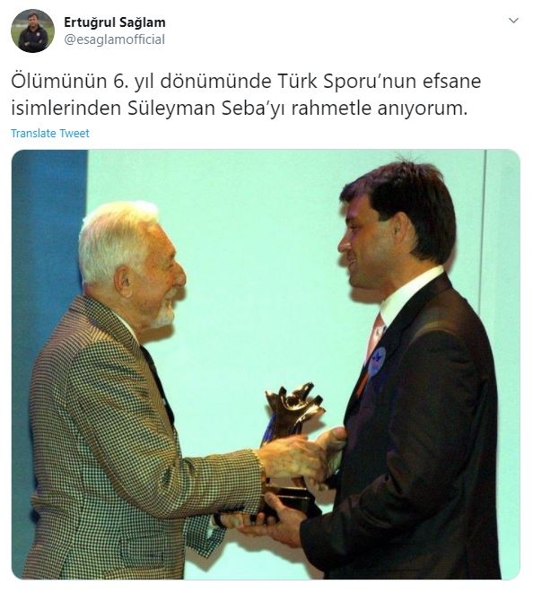Spor dünyası Süleyman Seba’yı unutmadı - Görsel 17
