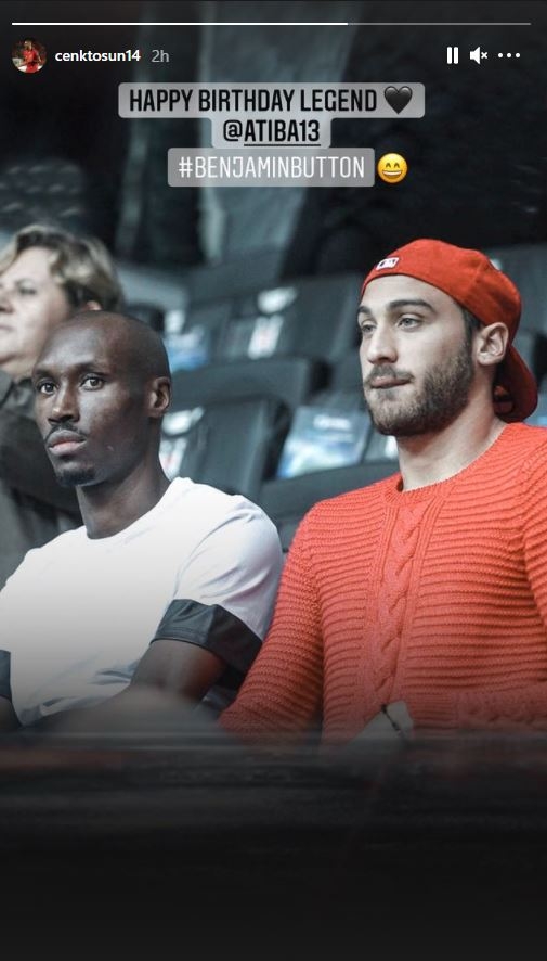 Beşiktaşlı futbolcular, Atiba'nın doğum gününü sosyal medya hesaplarından kutladı - Görsel 1