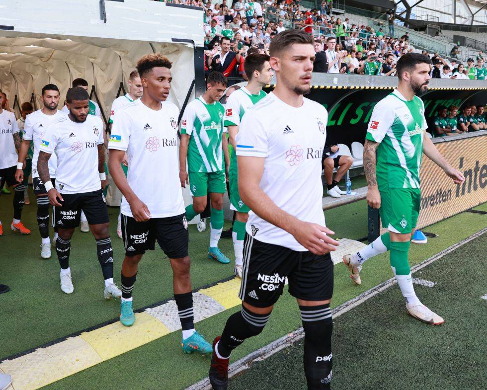 Beşiktaş - Werder Bremen maçından kareler - Görsel 2