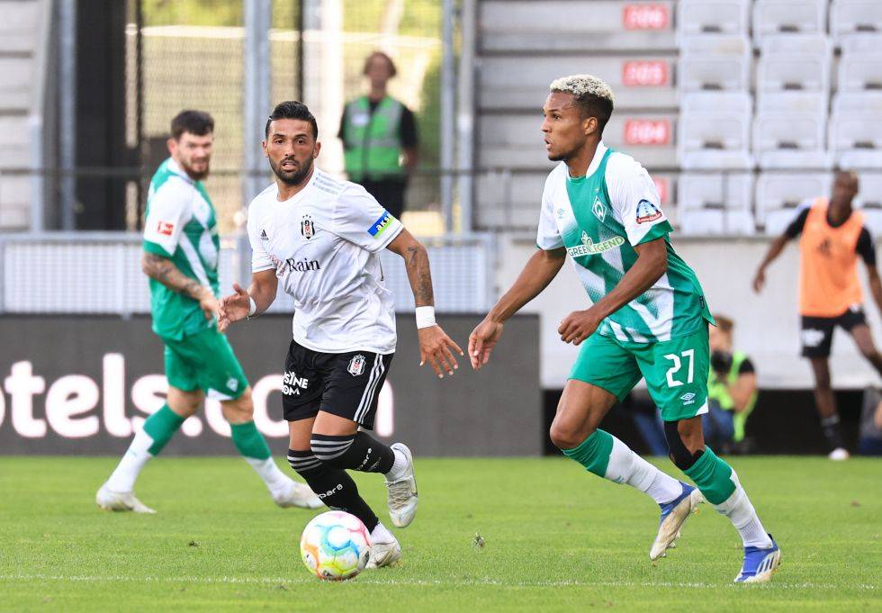 Beşiktaş - Werder Bremen maçından kareler - Görsel 6