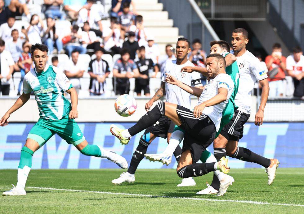 Beşiktaş - Werder Bremen maçından kareler - Görsel 9