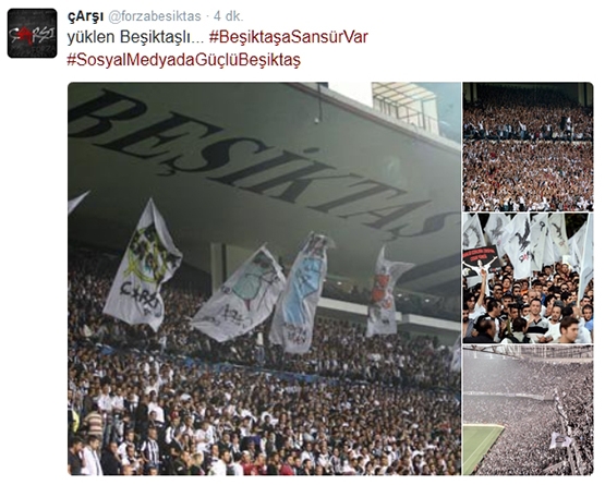 Çarşı'dan Beşiktaş sansürüne tepki - Görsel 9